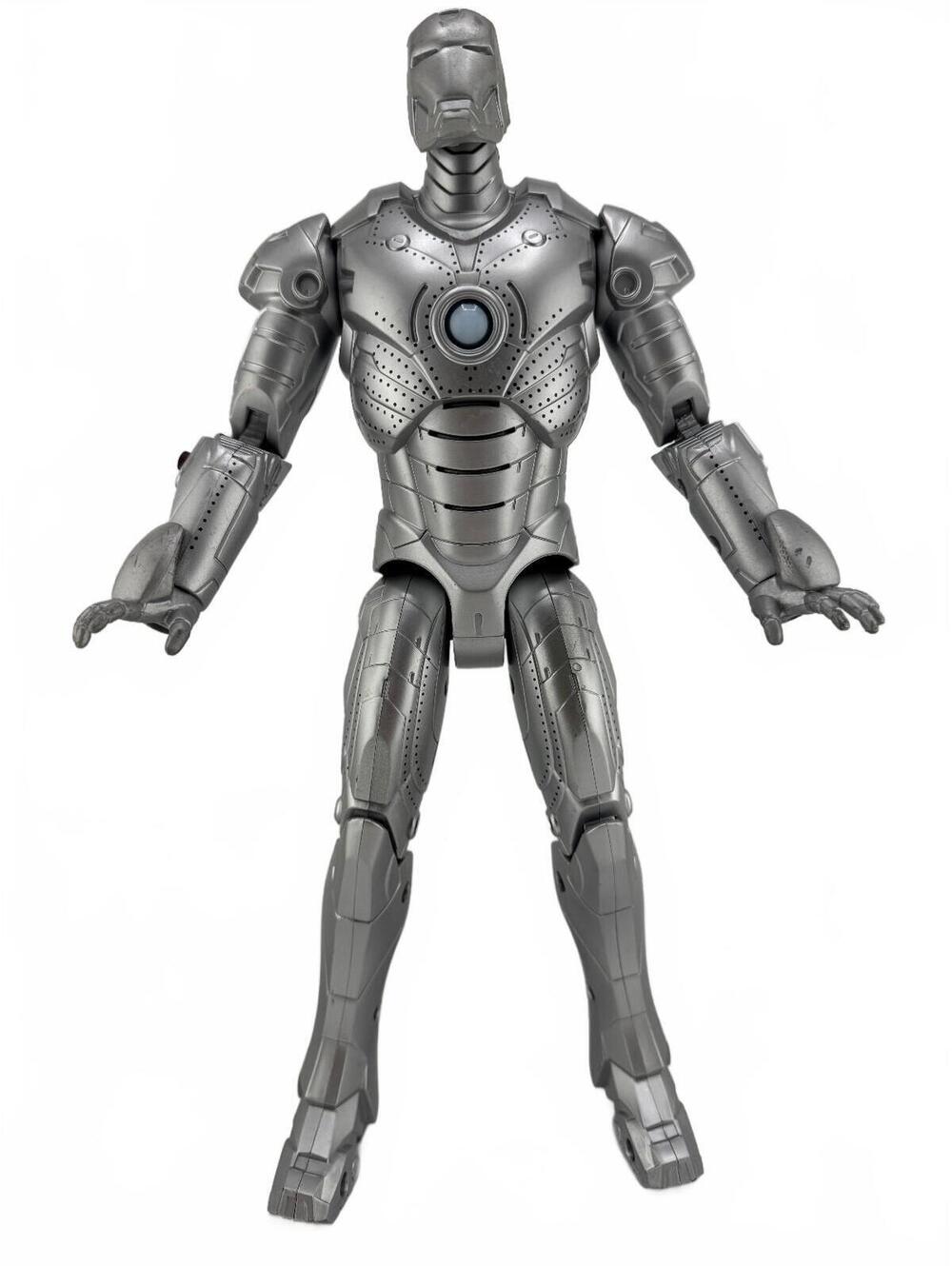 2007 Hasbro Marvel Iron Man 12" Talking Action Figure WORKS